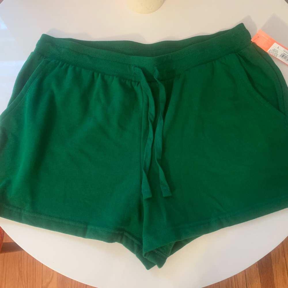 Colsie Women's Athletic Shorts in Green